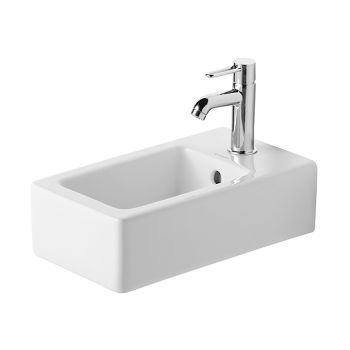 - DURAVIT Vero Umywalka mała 25x45 cm biały połysk 0702250000 - 0702250000 - Łazienki Szydłowski