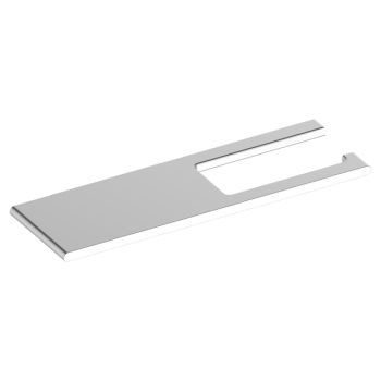  - KEUCO EDITION 400 Uchwyt na papier toaletowy z półką aluminium srebro eloksalowane (E6 EV1) 11573170000 - 11573170000 - Łazienki Szydłowski