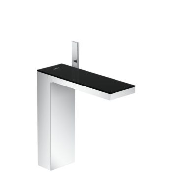 - Axor MyEdition Bateria umywalkowa chrom / szkło czarne 47020600 - 47020600 - Łazienki Szydłowski