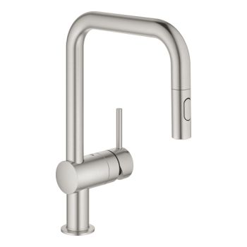 - GROHE-Minta bateria kuchenna kolor stal nierdzewna 32322DC2 - 32322DC2 - Łazienki Szydłowski