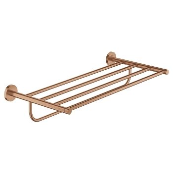 - GROHE-Essentials Półka z wieszakiem na ręczniki kolor brushed warm sunset 40800DL1 - 40800DL1 - Łazienki Szydłowski