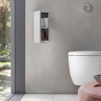 - EMCO ASIS PLUS Podtynkowy moduł do wc , front do indywidualnego wypełnienia 154 x 332 mm lewy 975611002 - 975611002 - Łazienki Szydłowski
