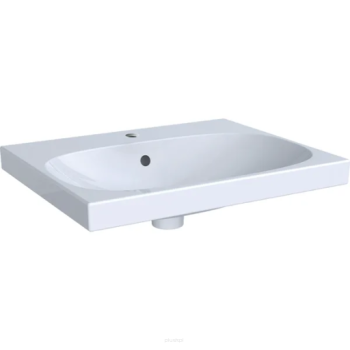 - GEBERIT Acanto Umywalka 60 x 48,2 cm biała 500620012 - 500.620.01.2 - Łazienki Szydłowski