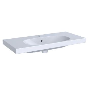 - GEBERIT Acanto Umywalka 90x42,2 cm biała 500633012 - 500.633.01.2 - Łazienki Szydłowski