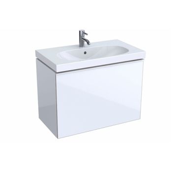 - GEBERIT Acanto Szafka pod umywalkę 74 x 53,5 cm, korpus lakierowany połysk, biały 503009012 - 503.009.01.2 - Łazienki Szydłowski