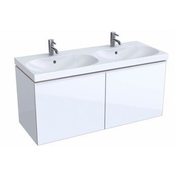 - GEBERIT Acanto Szafka pod umywalkę 119 x 53,5 cm, korpus lakierowany na wysoki połysk, biały 503007012 - 503.007.01.2 - Łazienki Szydłowski