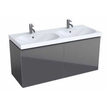 - GEBERIT Acanto Szafka pod umywalkę 119 x 53,5 cm, korpus lakierowany matowy, lava 503007JK2 - 503.007.JK.2 - Łazienki Szydłowski