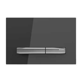 - GEBERIT Sigma 50 Przycisk spłukujący szkło dymione 115788SD2 - 115.788.SD.2 - Łazienki Szydłowski