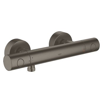- GROHE-Grohtherm 1000 Cosmopolitan M Bateria prysznicowa z termostatem, kolor brushed hard graphite 34065AL2 - 34065AL2 - Łazienki Szydłowski