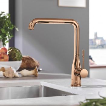 - GROHE-Essence bateria kuchenna kolor warm sunset 30269DA0 - 30269DA0 - Łazienki Szydłowski