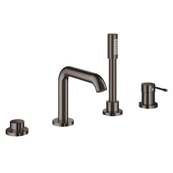  - GROHE-Essence 4 otworowa bateria wannowa kolor hard graphite 19578A01 - 19578A01 - Łazienki Szydłowski