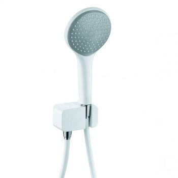 - KLUDI FRESHLINE Zestaw wannowo-natryskowy 1S biały, chrom 678709100 - 6787091-00 - Łazienki Szydłowski