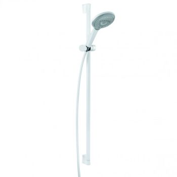 - KLUDI FRESHLINE 3S Zestaw natryskowy biały, chrom 679409100 - 6794091-00 - Łazienki Szydłowski