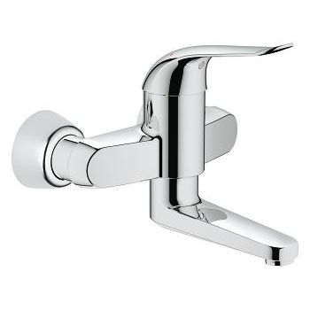 - GROHE- Euroeco Special Bateria umywalkowa ścienna chrom 32767000 - 32767000 - Łazienki Szydłowski