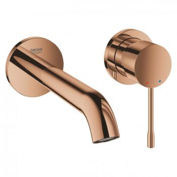  - GROHE- Essence bateria umywalkowa ścienna z krótka wylewką 18,3cm warm sunset 19408DA1 - 19408DA1 - Łazienki Szydłowski