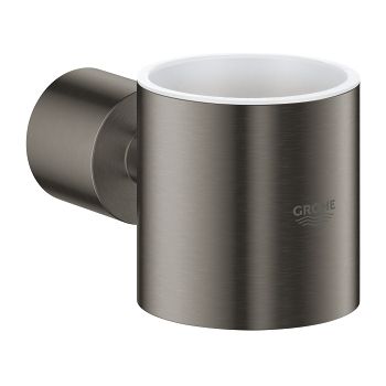 - GROHE-Atrio Uchwyt szklanki lub dozownika kolor szczotkowany grafit 40304AL3 - 40304AL3 - Łazienki Szydłowski