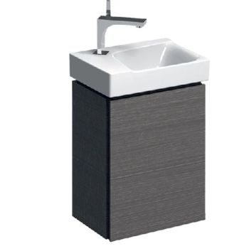 - GEBERIT Xeno2 Szafka pod umywalkę 40 cm z drzwiami, szary mat płótno 500502431 - 500.502.43.1 - Łazienki Szydłowski