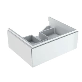 - GEBERIT Xeno2 Szafka pod umywalkę 58 x 46,2 cm, 1 szuflada, biały połysk 500505011 - 500.505.01.1 - Łazienki Szydłowski
