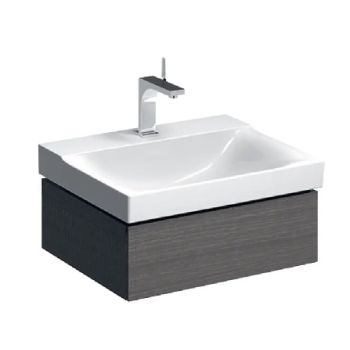 - GEBERIT Xeno2 Szafka pod umywalkę 58 x 46,2 cm, 1 szuflada, szary mat płótno 500505431 - 500.505.43.1 - Łazienki Szydłowski