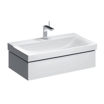 - GEBERIT Xeno2 Szafka pod umywalkę 90 cm, 1 szuflada, biały połysk 500508011 - 500.508.01.1 - Łazienki Szydłowski