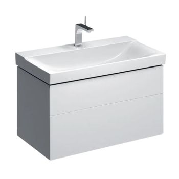 - GEBERIT Xeno2 Szafka pod umywalkę 90 cm, 2 szuflady, biały połysk 500509011 - 500.509.01.1 - Łazienki Szydłowski
