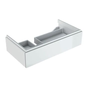 - GEBERIT Xeno2 Szafka pod umywalkę z jedną szufladą biały połysk 500513011 - 500.513.01.1 - Łazienki Szydłowski