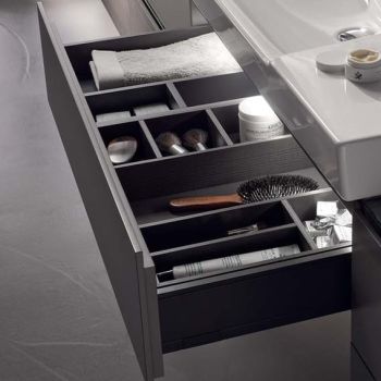 - GEBERIT Xeno2 Wkład do szuflady poziomy 32,3 x 6,2 x 15 cm szary 500526001 - 500.526.00.1 - Łazienki Szydłowski