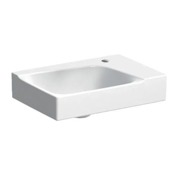 - GEBERIT Xeno2 Umywalka 40 x 28 cm prawa z powłoką keratect biała 500529011 - 500.529.01.1 - Łazienki Szydłowski