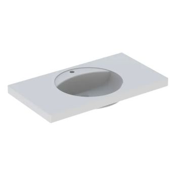  - GEBERIT Preciosa Umywalka 100 x 55 cm biała 124230000 - 124230000 - Łazienki Szydłowski