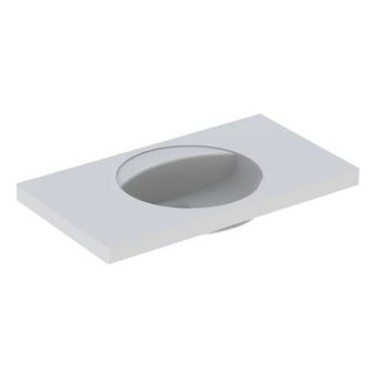  - GEBERIT Preciosa Umywalka 100 x 55 cm biała 124240000 - 124240000 - Łazienki Szydłowski