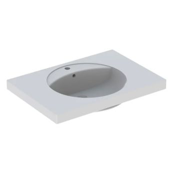  - GEBERIT Preciosa Umywalka 80 x 55 cm  biała 124280000 - 124280000 - Łazienki Szydłowski