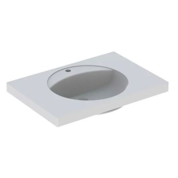 - GEBERIT Preciosa Umywalka 80 x 55 cm  biała 124283000 - 124283000 - Łazienki Szydłowski