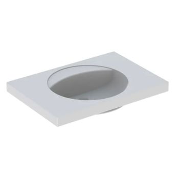  - GEBERIT Preciosa Umywalka 80 x 55 cm biała 124284000 - 124284000 - Łazienki Szydłowski
