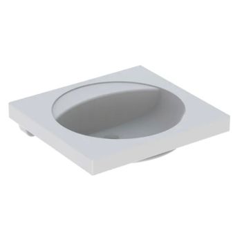  - GEBERIT Preciosa Umywalka 60 x 55 cm bez otworu pod armaturę biała 253240000 - 253240000 - Łazienki Szydłowski