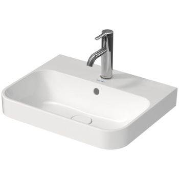 - DURAVIT Happy D.2 Plus umywalka nablatowa 50x40 cm, biały połysk 2360500000 - 2360500000 - Łazienki Szydłowski