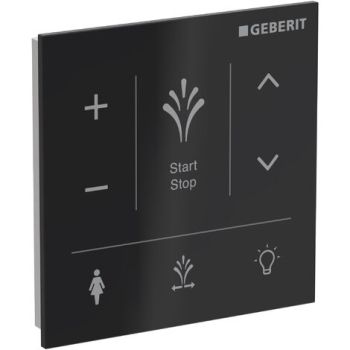 - GEBERIT AquaClean Ścienny panel sterujący szkło kolor czarny 147038SJ1 - 147.038.SJ.1 - Łazienki Szydłowski