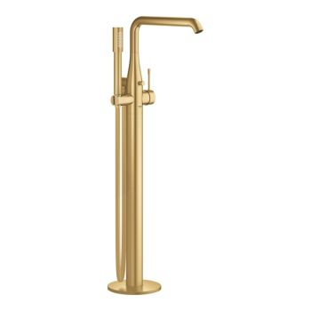  - GROHE-Essence Wolnostojąca bateria wannowa Kolor brushed cool sunrise 23491GN1 - 23491GN1 - Łazienki Szydłowski