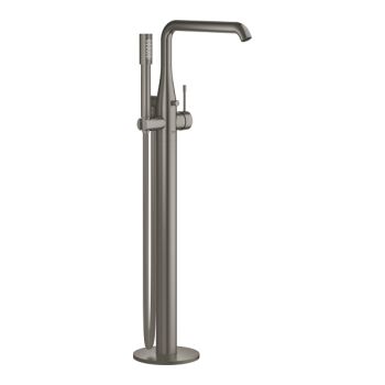 - GROHE-Essence Wolnostojąca bateria wannowa kolor brushed hard graphite 23491AL1 - 23491AL1 - Łazienki Szydłowski