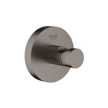 - GROHE-Essentials Haczyk na płaszcz kąpielowy kolor szczotkowany grafit 40364AL1 - 40364AL1 - Łazienki Szydłowski