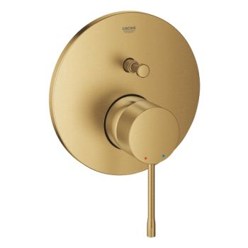  - GROHE-Essence bateria wannowo prysznicowa kolor brushed cool sunrise 24058GN1 - 24058GN1 - Łazienki Szydłowski