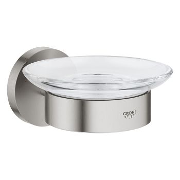 - GROHE-Essentials mydelniczka z uchwytem kolor stal nierdzewna 40444DC1 - 40444DC1 - Łazienki Szydłowski