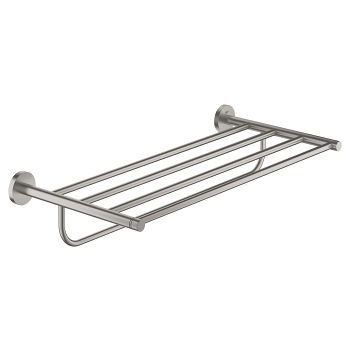 - GROHE-Essentials Półka z wieszakiem na ręczniki Kolor stal nierdzewna 40800DC1 - 40800DC1 - Łazienki Szydłowski