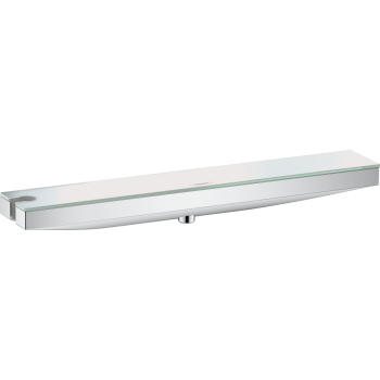  - HANSGROHE Rainfinity Porter 500 Przyłącze kątowe z uchwytem prysznicowym i półką prysznicową L, chrom 26843000 - 26843000 - Łazienki Szydłowski