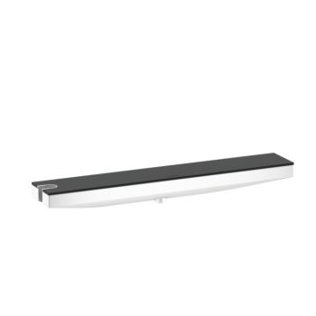 - HANSGROHE Rainfinity Porter 500 Przyłącze kątowe z uchwytem prysznicowym i półką prysznicową L, biały mat 26843700 - 26843700 - Łazienki Szydłowski