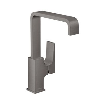  - HANSGROHE Metropol  bateria umywalkowa czarny chrom szczotkowany 32511340 - 32511340 - Łazienki Szydłowski