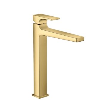  - HANSGROHE Metropol bateria umywalkowa złoty optyczny polerowany 32512990 - 32512990 - Łazienki Szydłowski