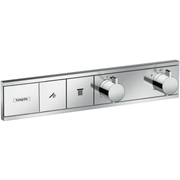 - HANSGROHE RainSelect bateria termostatyczna do ukrytej instalacji do 2 odbiorników chrom 15380000 - 15380000 - Łazienki Szydłowski