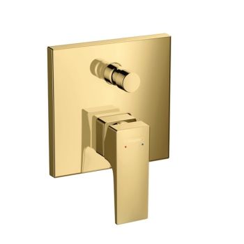 - HANSGROHE Metropol bateria wannowa, złoty optyczny polerowany 32545990 - 32545990 - Łazienki Szydłowski