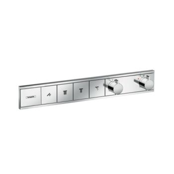 - HANSGROHE RainSelect bateria termostatyczna do ukrytej instalacji do 4 odbiorników, chrom 15382000 - 15382000 - Łazienki Szydłowski