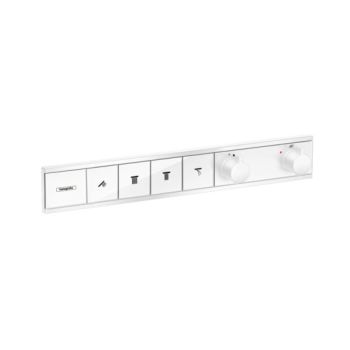 - HANSGROHE RainSelect bateria termostatyczna do ukrytej instalacji dla 4 funkcji, biały mat 15382700 - 15382700 - Łazienki Szydłowski